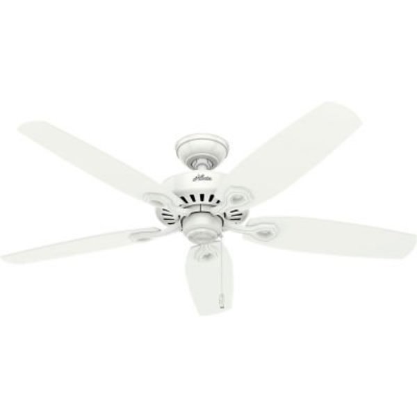 Hunter Fan Co. / Casablanca Fand Co. Hunter Fan 52in Builder Elite Energy Star Rated Ceiling Fan - Snow White 53240